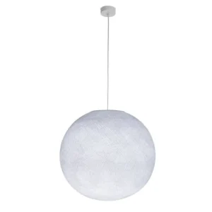 La Case De Cousin Paul Suspension Simple Globe L Blanc 6