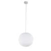 La Case De Cousin Paul Suspension Simple Globe M Blanc 16