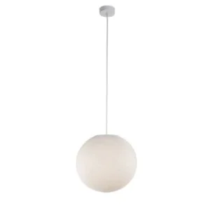 La Case De Cousin Paul Suspension Simple Globe M Blanc 18