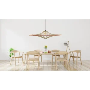 Rif Suspension SINGING BRUT D124 Lin Beige FoncÃ© 10