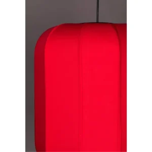 Dutchbone Suspension Style Lanterne Japonaise D40cm Rouge 14