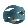 Metropolight Suspension Textile Bleu D38cm 20