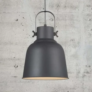 Nordlux Suspension Vintage Noir Avec Abat-jour Orientable Ø 25 Cm 10